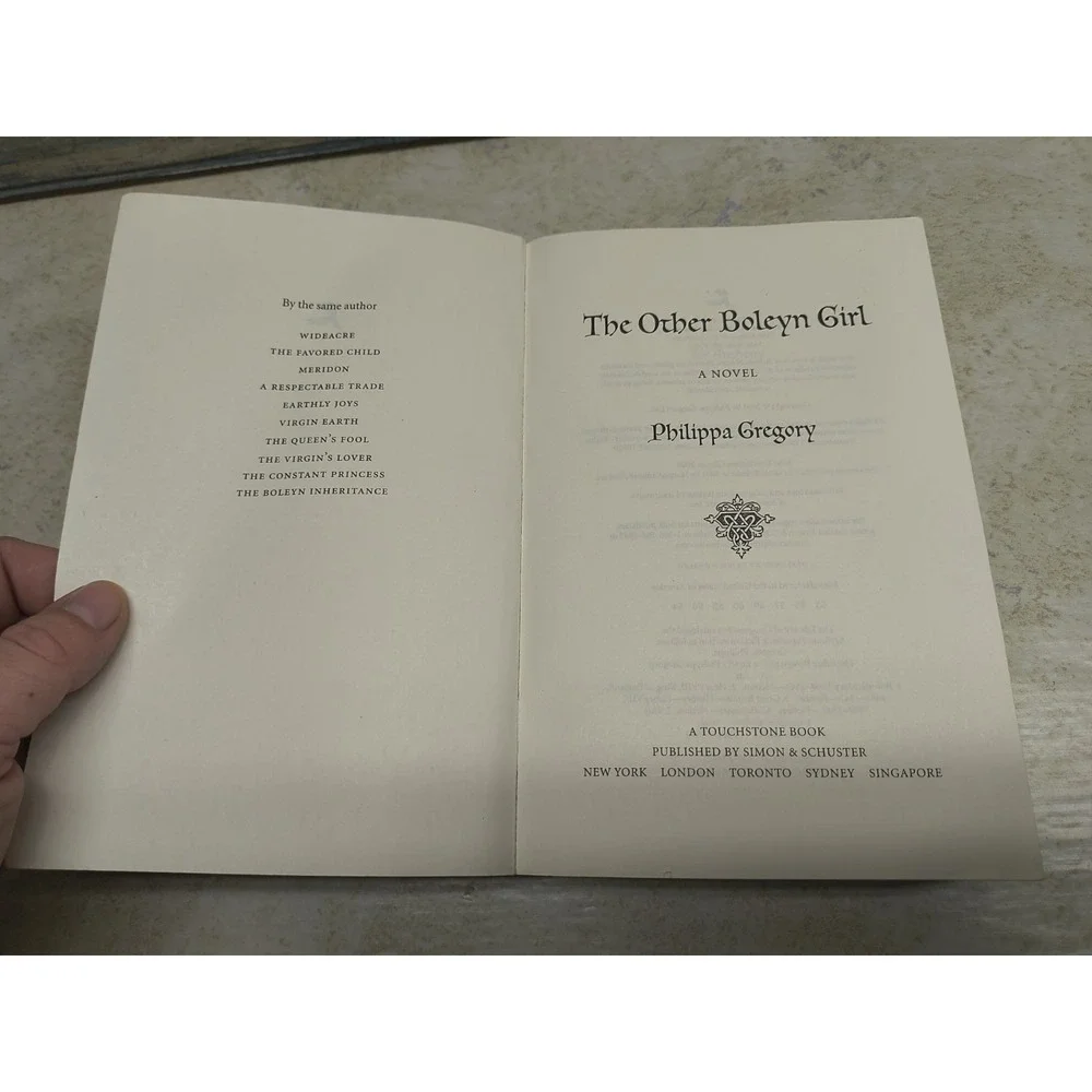 Other‎ Boleyn Girl by Philippa Gregory (2002, Trade Paperback)